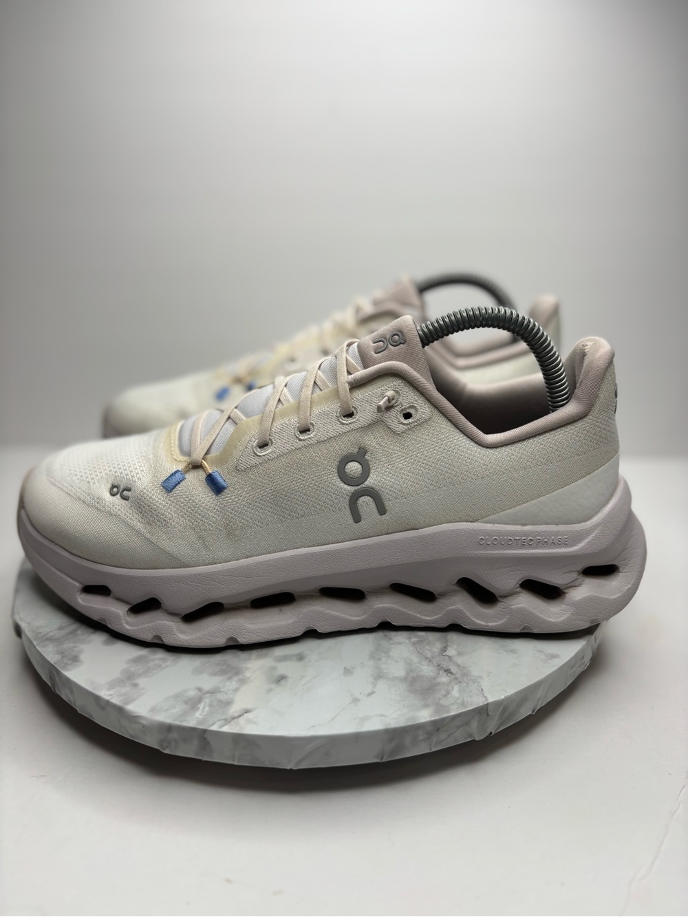 Size 9-  On Cloudtilt sneakers in the sand and lavender